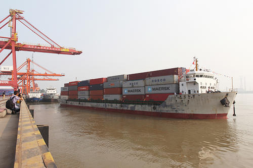 江海直达示范船优化长江航运新格局